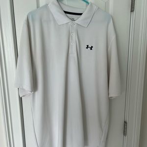 White Under Armor XXL hardly worn Polo